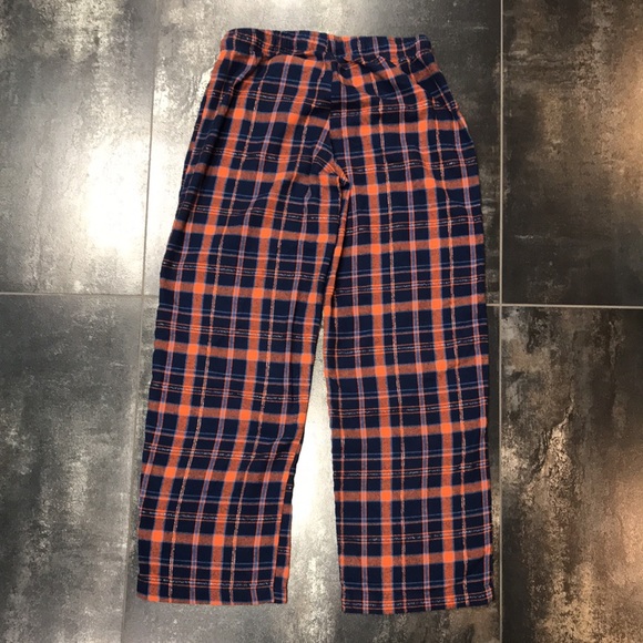 🎉HOST PICK🎉 NFL Team Apparel Orange and Blue Plaid Pants, Sz. M - Picture 5 of 11